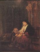 REMBRANDT Harmenszoon van Rijn Hannab in the Temple (mk33) china oil painting artist